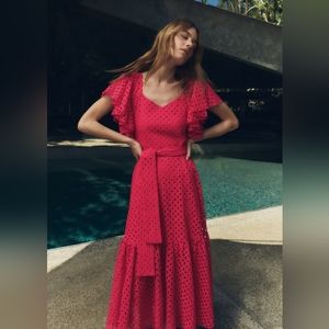 Zara Embroidered Dress